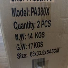 Acoustic Audio PA-380X Passive 8" Dj Speakers & Stands Karaoke 3-WAY Studio New. Price: $120.88.