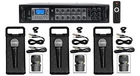 Rockville RCS350-6 350W Zone 70V Commercial Amplifier/bluetooth Receiver+mics New. Price: $334.95.