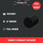 Tannoy OCV6 Pendant 6'' Speaker Coaxial- Black New. Price: $195.00.