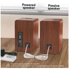 Active Bookshelf Speakers Optical/aux Input, Subwoofer Out /- New. Price: $175.99.
