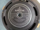 Behringer Eurolive 12W100AB Watts 8 Ohms 12" Replacement Speaker Used. Price: $54.97.
