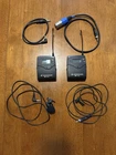 Sennheiser Ew 100 G3 System Pair Sk Ek + Lavalier Mic Set Cables Used. Price: $300.00.