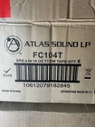 Box Of Atlas Sound Lp FC104T Speakers New. Price: $200.00.