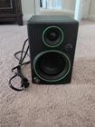 Single Mackie CR3 Active Speaker Studio Monitor (8.2 H X 5.5 W 7.1 D) Used. Price: $49.00.