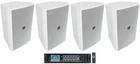 4 Jbl Control 31 White 70V Commercial Indoor/outdoor 10" Wall Mount Speakers+amp New. Price: $2853.95.