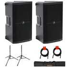 Mackie THUMP212XT 1400W 12" Pa System Dsp/bluetooth W/ Stand, Case, & Cables New. Price: $679.99.