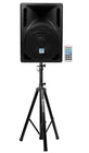 Rockville RPG8BT 8" Powered 400W Dj Pa Speaker Bluetooth,usb,sd,remote + Stand New. Price: $154.95.