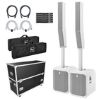 Electro-voice Evolve 70 White Column Powered Speaker System Pair Road Case New. Price: $5581.40.