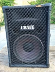 Crate 100WATT 8 Ohm PS-12H Speaker Enclosure 12" Woofer & Tweeter Local Pickup Used. Price: $75.00.