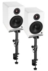 (2) Rockville APM8W V2 8" Powered Studio Monitors W/usb/bluetooth+desk Stands New. Price: $292.95.