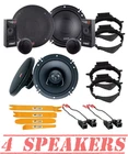 Cerwin Vega 6.5" 300W Coaxial & Component Speakers For 2007-13 Sierra/silverado New. Price: $165.99.