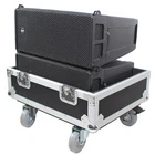Prox Ata Road Case W/ Wheels Fits 2 Line Array Dual Rcf HDL6-A Speakers New. Price: $499.99.