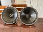 Vintage Eminence Huge Alnico 15'' Speakers Matched Pair Woofers 8 Ohms Used. Price: $125.00.