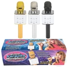 Wireless Bluetooth Karaoke Microphone, 3-IN-1 Speaker, Mic, Choose Color New. Price: $16.49.