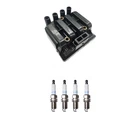 Hitachi Ignition Coil Denso Platinum Spark Plugs Kit For Golf Jetta 2.0 New. Price: $155.95.