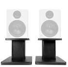 Rockville 8 Black Studio Monitor Speaker Stands For APM6W New. Price: $49.95.