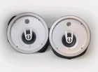 2PC Qsc AD-C6T Ceiling In/outdoor Speakers White 2-WAY Low Profile Passive Pair Open. Price: $160.00.