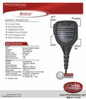 Bravo Oem Speaker Microphone For Motorola Kenwood Icom Maxon Vertex Radio Sonim New. Price: $61.00.