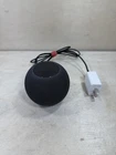 Apple Homepod Mini Black Midnight A2374 Smart Speaker W/ Power Brick Tested Used. Price: $99.99.