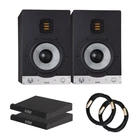 Eve Audio SC208 8" 2-WAY Amt Studio Monitors Bundle With Pads & Xlr Cables New. Price: $1749.99.