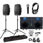 Gemini CDM-4000 CD/MP3/USB Media Player & AS-2115BT 15" Active Loudspeakers D... New. Price: $927.40.