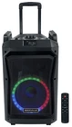 Rockville Rockngo 800 10" Portable Wireless Bluetooth Speaker W/led/wheels/loud! Certified. Price: $103.78.
