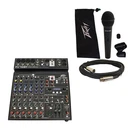 Peavey PV10 Bt Pro Audio Dj Bluetooth Channel Slim Mixer & Pvi 100 Microphone New. Price: $444.99.