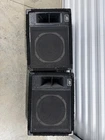 Pair Of Peavey 112HS Passive Single W/ Floor Monitor Speaker Used. Price: $169.99.