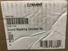 Lowell SM805A 12W : Sound Masking Speaker New. Price: $45.00.