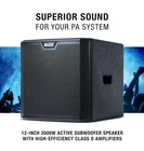 New Alto Professional TS312S 2000 Watt Inch Powered Portable Pa Subwoofer Nib. Price: $525.00.