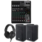 Yamaha MG10X Cv 10-CH Mixer W/ 2X DBR10 700W Speakers & HPH-MT5 Headphones New. Price: $1061.96.