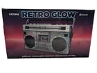 Ion Retro Glow Audio Modern Bluetooth Boombox With Cassette Player Open. Price: $129.99.