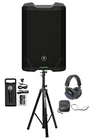 Mackie SRT210 1600W Powered Dj Pa Speaker W/bluetooth+stand+headphones+mic New. Price: $533.43.