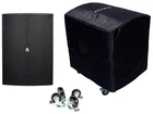 Avante Audio A18S 1600W 18" Active Dj Subwoofer W/dsp/eq+casters+padded Cover New. Price: $1202.94.