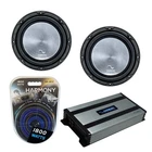 Harmony (2) HA-A122 Car Stereo Alloy Series 12" 1000W Subwoofer & HA-A800.1 New. Price: $290.99.
