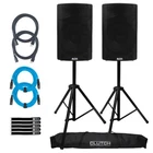 Alto Professional TX415 15" Powered Active Dj Speaker Pair Stands Pack New. Price: $675.40.