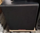 Cerwin-vega Black Cube Wired Subwoofer Wood Stereo Rca Banana Jack Home Speaker Used. Price: $480.00.