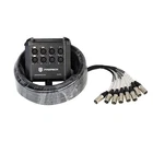 Proreck PR-8*50 Low Profile Xlr Send Snake Cables New. Price: $79.99.