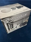 (2) Rockville CC80T Black 8" Commercial 70V Ceiling Speakers New Box. Price: $45.50.