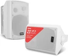 Pyle PDWR61BTWT 6.5" Indoor Outdoor Waterproof Bluetooth Speaker System White Open. Price: $89.60.