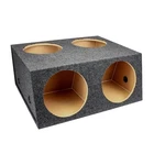 Qpower Quad Easy Set 4 Hole 12 Inch Sealed Divided Speaker Box Subwoofer Gray New. Price: $119.99.
