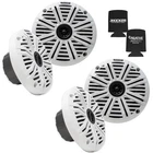 Kicker 6.5" Marine Speakers (2 Pair) White Salt Water Grills Oem New. Price: $279.92.