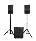 Gemini LRX-448 Portable 4X4 Line Array Pa Speakers System With 12" Subwoofer New. Price: $749.95.
