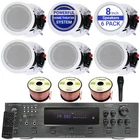 Technical Pro X 8" In-ceiling Speakers Kit 6000W Bluetooth Amplifier With Mic New. Price: $420.99.