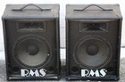 Pair Of Rms LSPM-10 Speakers 2 Stage 10" System 75W Pro Audio Set Used. Price: $149.99.