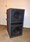 Sonic 218 Sub Rectangular Woofer Cabinet Pickup Only Used. Price: $210.00.