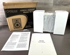 Micca M-6S 6.5 Inch 2-WAY In-wall Speaker For Home Theater Whole House Audio Open. Price: $45.00.