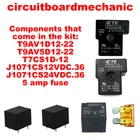 Repair Kit Honeywell 031-01933-000 Lennox 1012-83-9651B Furnace Control Circuit New. Price: $55.00.