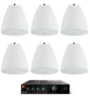 Jbl Csma 1120 Commercial 70V AMPLIFIER+(6) White 6.5" Hanging Pendant Speakers New. Price: $993.70.