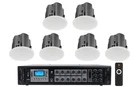 (6) Jbl Control 414C/T 4" Commercial 70V Ceiling Speakers+amp For Restaurant/bar New. Price: $1179.92.
